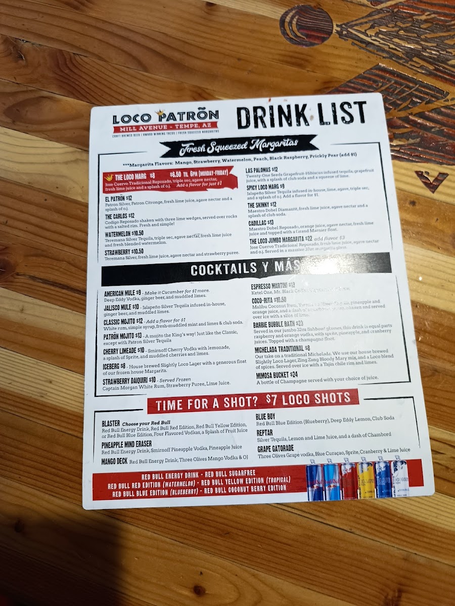 Loco Patron Menu - Image 4
